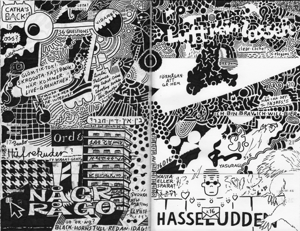 Drawn Diary 2021 week 46 | 15–21 November 2021