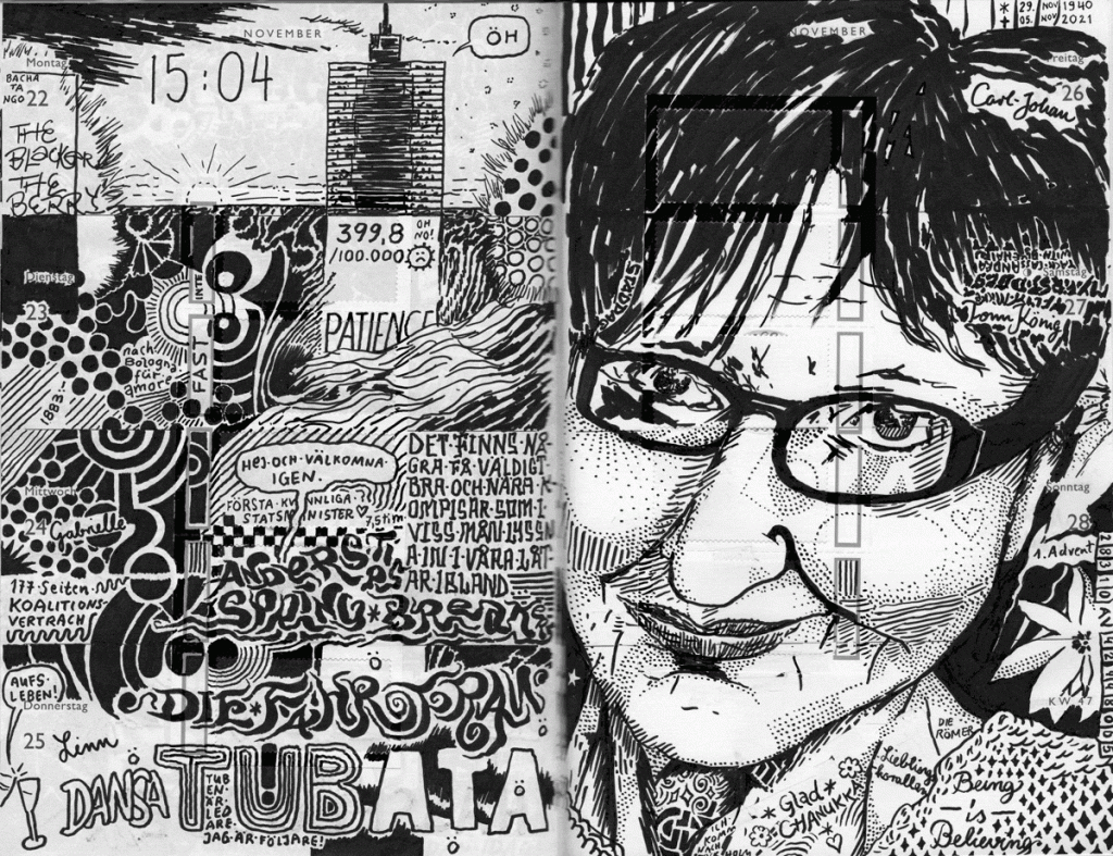 Drawn Diary 2021 week 47 | 22–28 November 2021