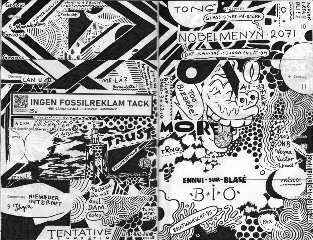 Drawn Diary 2021 week 49 | 06–12 December 2021