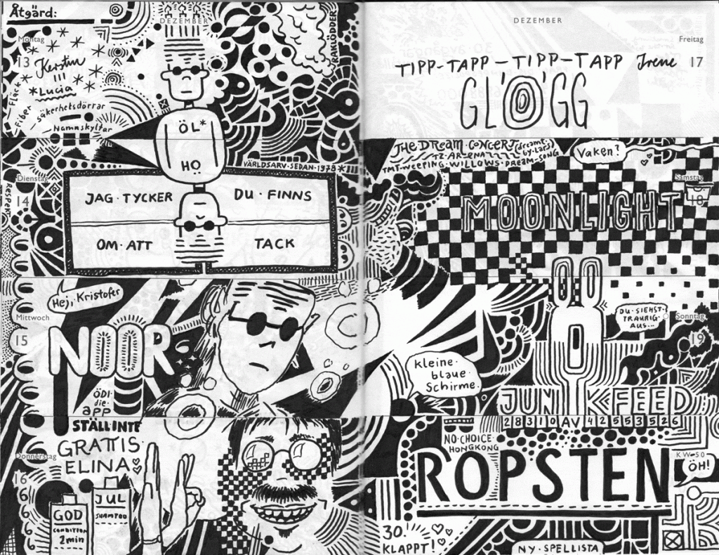 Drawn Diary 2021 week 50 | 13–19 December 2021