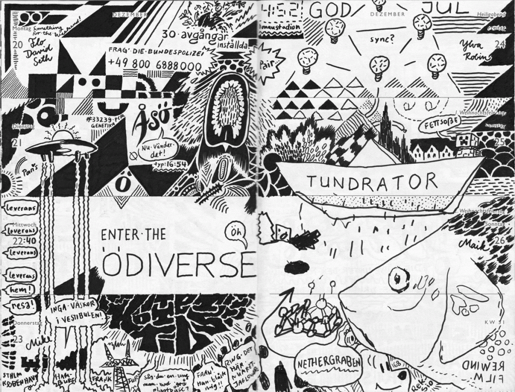 Drawn Diary 2021 week 51 | 20–26 December 2021