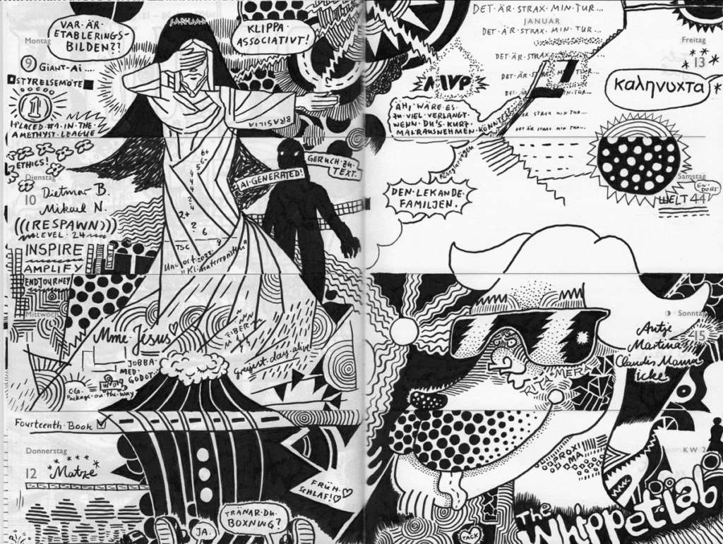 Drawn Diary 2023 week 02 | 09–15 January 2023