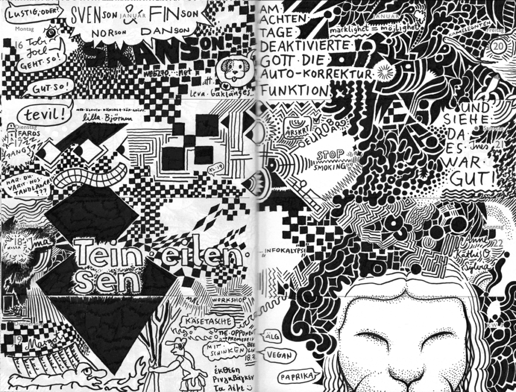 Drawn Diary 2023 week 03 | 16–22 January 2023