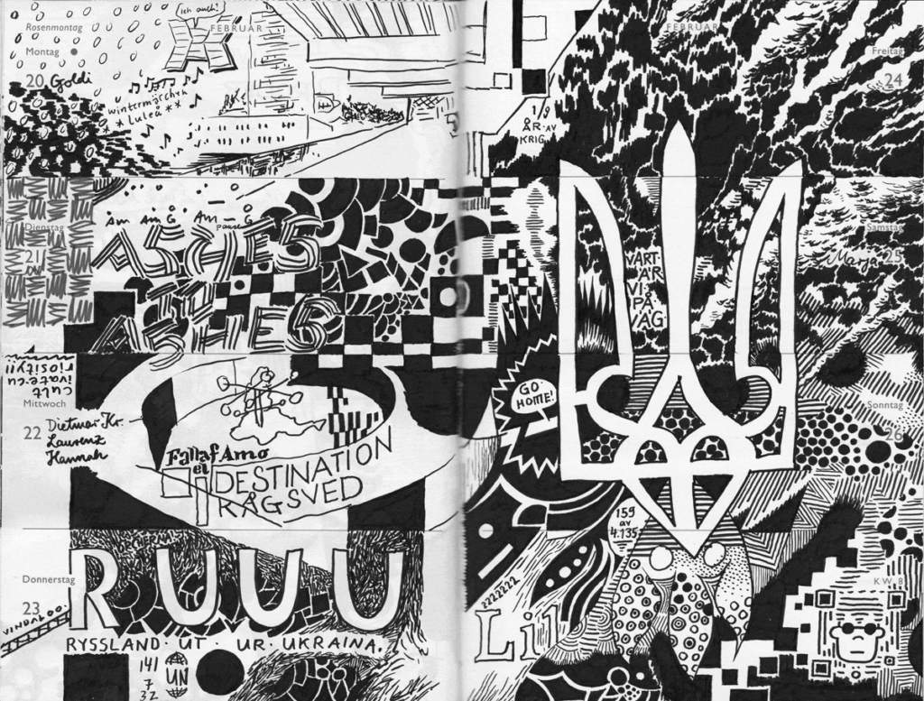 Drawn Diary 2023 week 08 | 20–26 February 2023