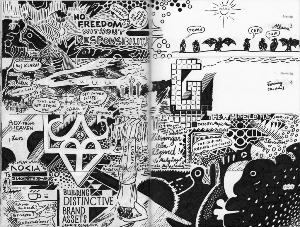 Drawn Diary 2023 week 09 | 27 February–05 March 2023