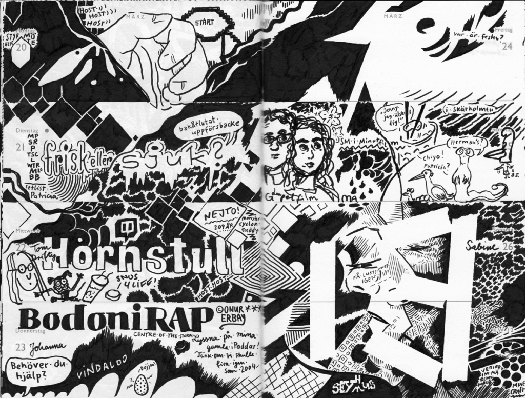 Drawn Diary 2023 week 12 | 20–26 March 2023