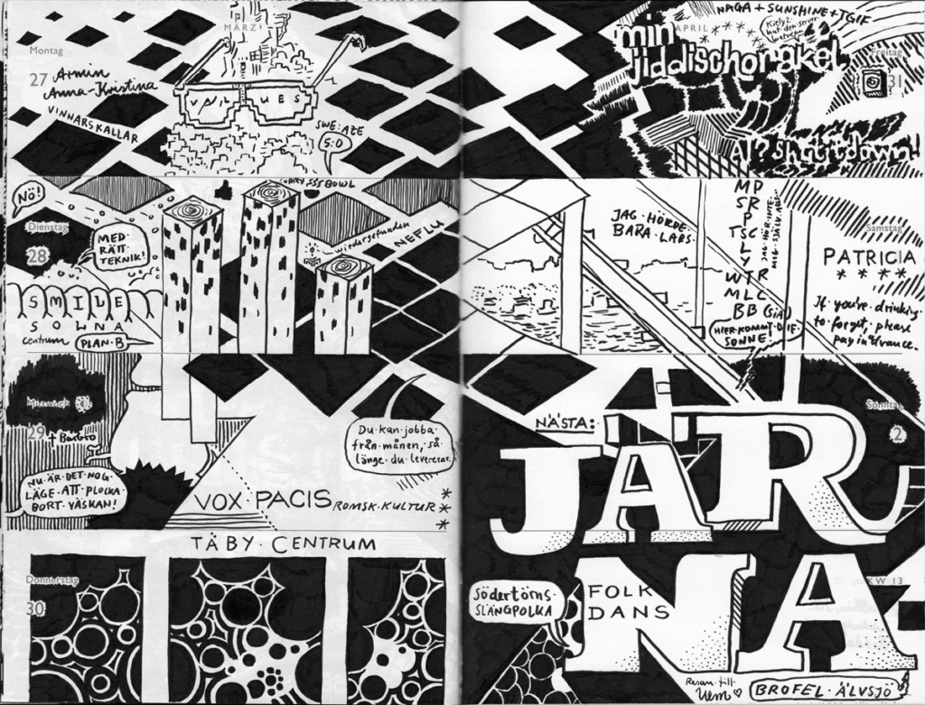 Drawn Diary 2023 week 13 | 27 March–02 April 2023