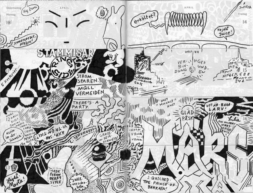 Drawn Diary 2023 week 15 | 10–16 April 2023