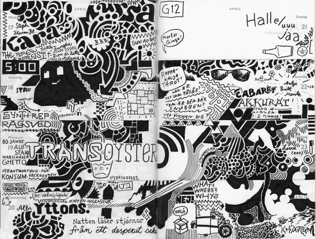 Drawn Diary 2023 week 16 | 17–23 April 2023