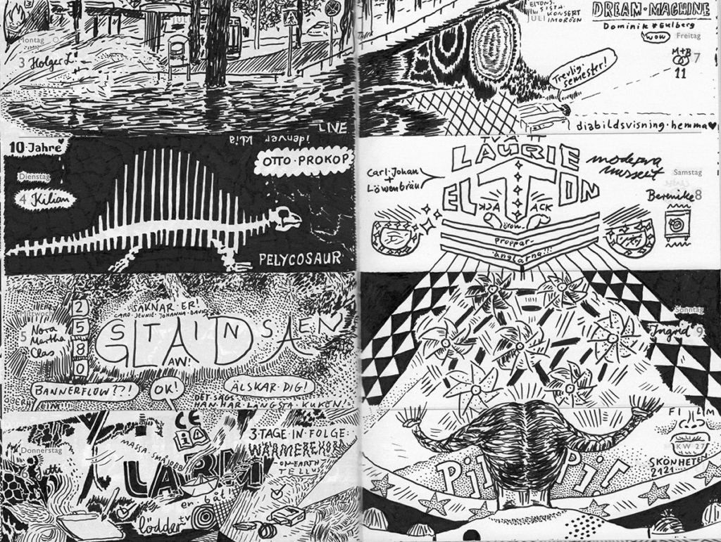 Drawn Diary 2023 week 27 | 03–09 July 2023