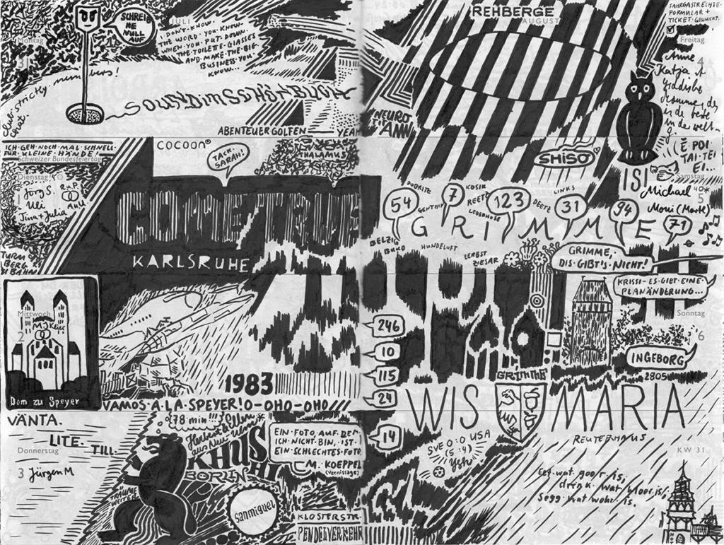 Drawn Diary 2023 week 31 | 31 July–06 August 2023