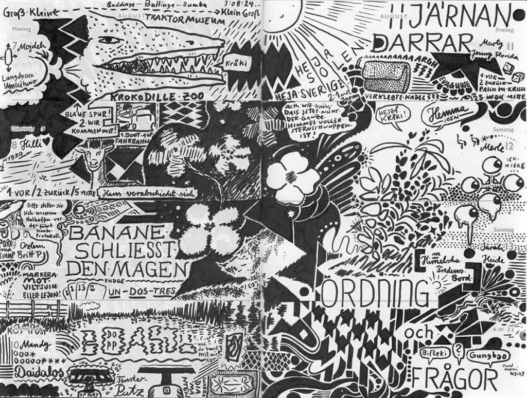 Drawn Diary 2023 week 32 | 07–13 August 2023