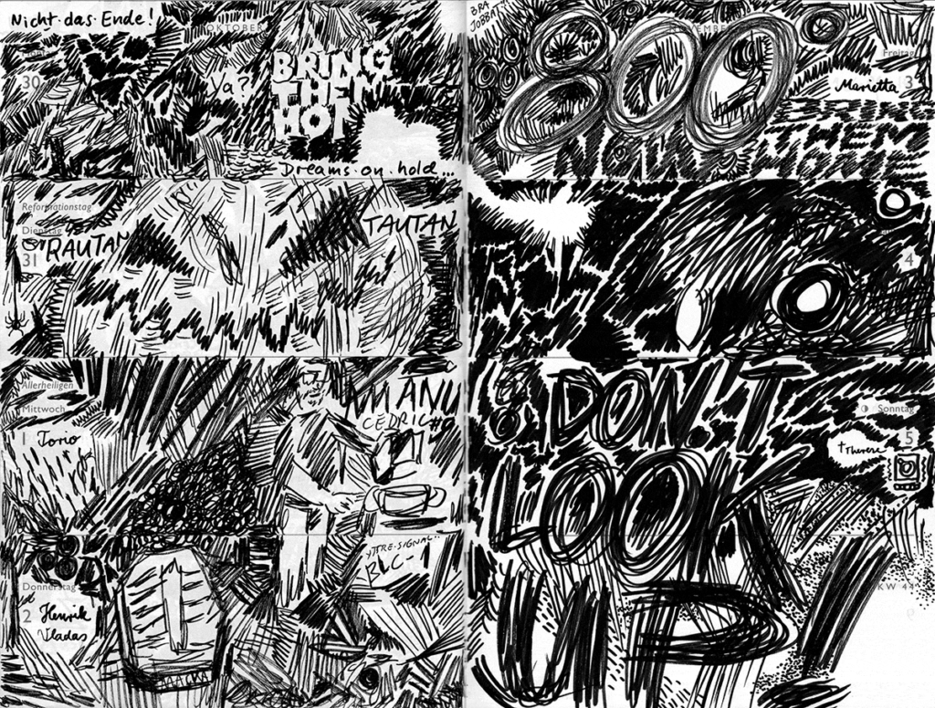 Drawn Diary 2023 week 44 | 30 October–05 November 2023