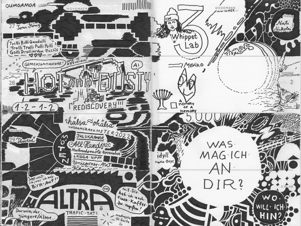 Drawn Diary 2023 week 48 | 27 November–03 December 2023