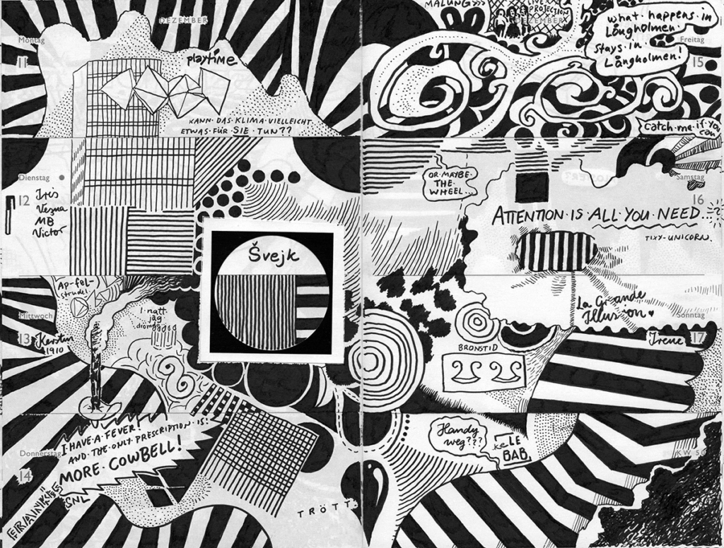 Drawn Diary 2023 week 50 | 11–17 December 2023