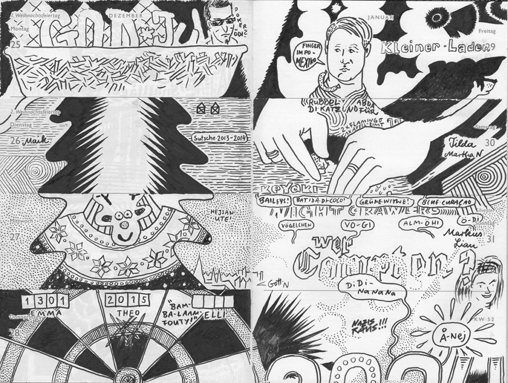 Drawn Diary 2023 week 52 | 25–31 December 2023