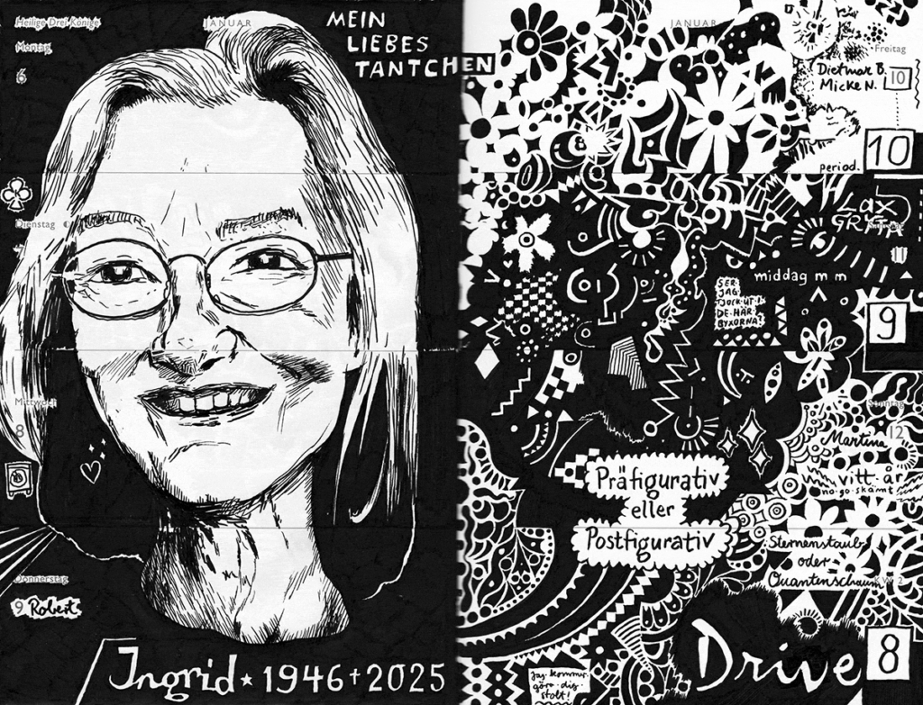 Drawn Diary 2025 week 02 | 06–12 January 2025