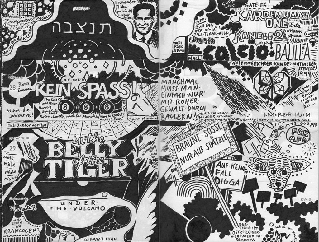 Drawn Diary 2025 week 05 | 27 January–02 February 2025