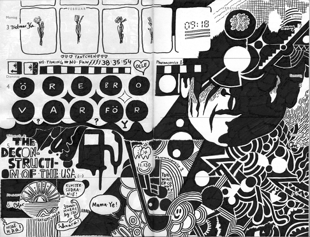 Drawn Diary 2025 week 06 | 03–09 February 2025