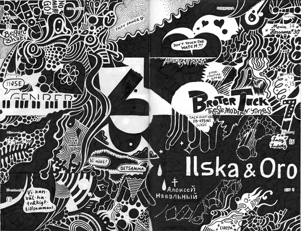 Drawn Diary 2025 week 07 | 10–16 February 2025