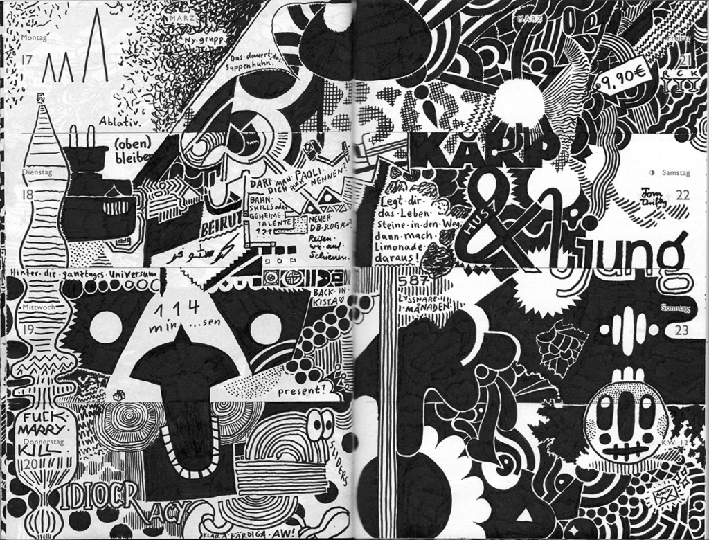 Drawn Diary 2025 week 12 | 17–23 March 2025