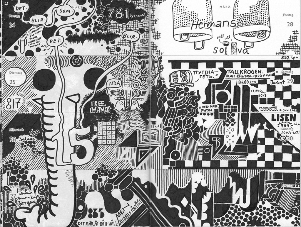 Drawn Diary 2025 week 13 | 24–30 March 2025