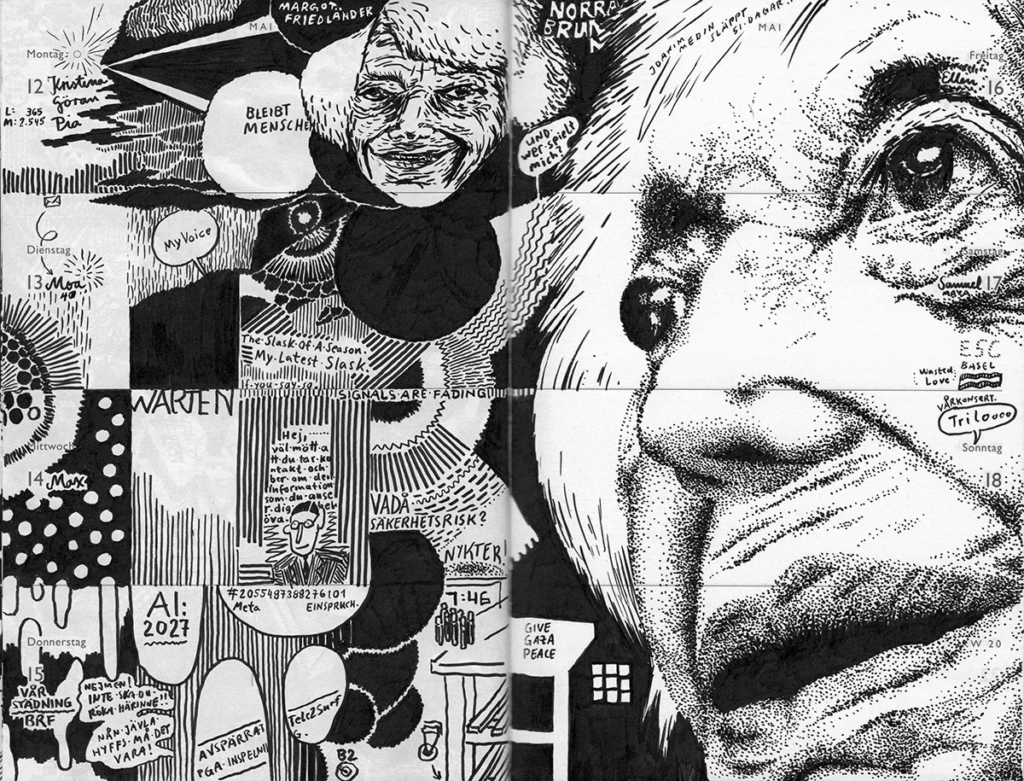 Drawn Diary 2025 week 20 | 12–18 May 2025