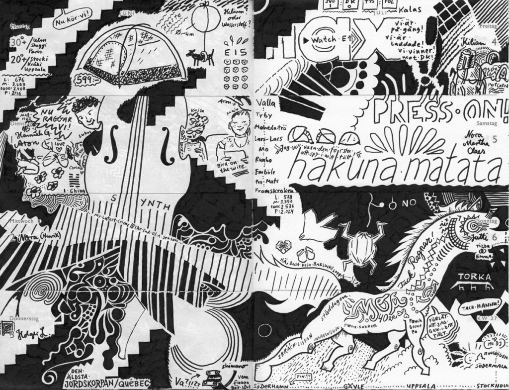 Drawn Diary 2025 week 27 | 30 June–06 July 2025