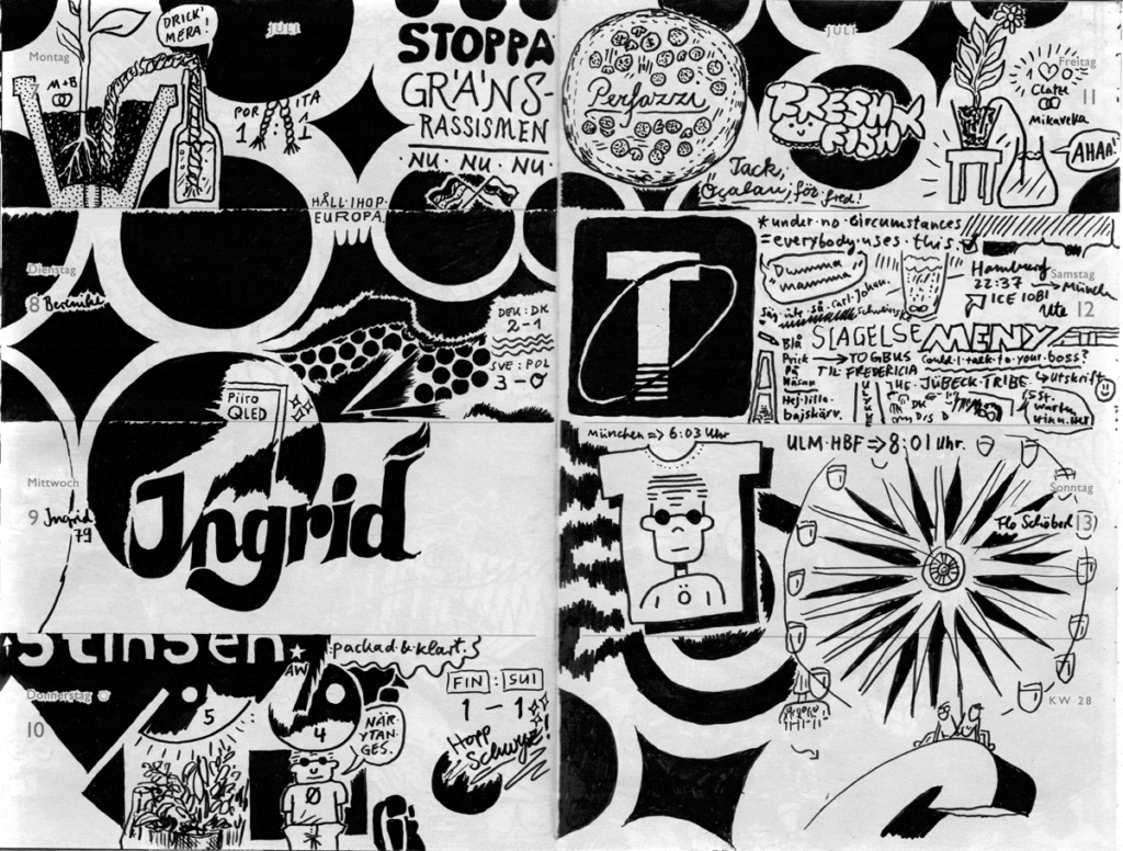 Drawn Diary 2025 week 28 | 07–13 July 2025