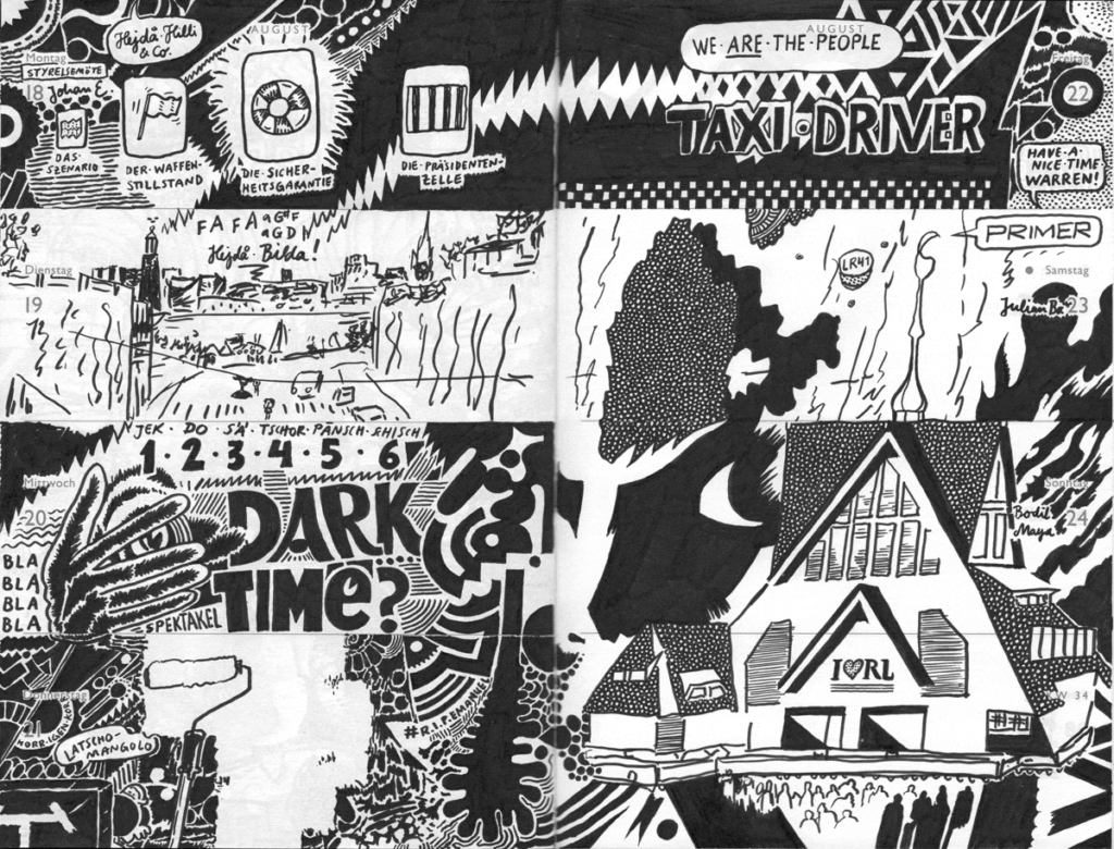 Drawn Diary 2025 week 34 | 18–24 August 2025