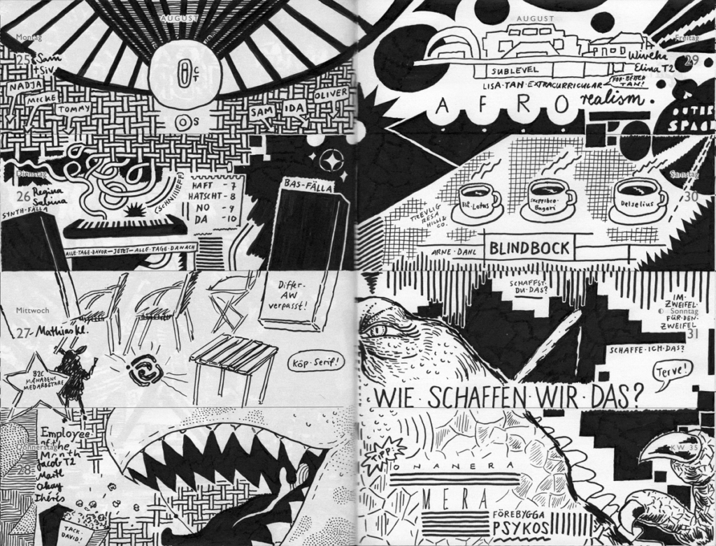 Drawn Diary 2025 week 35 | 25–31 August 2025