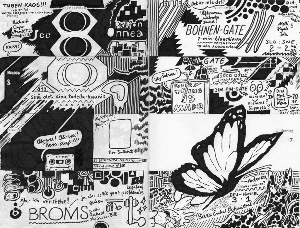 Drawn Diary 2025 week 36 | 01–07 September 2025