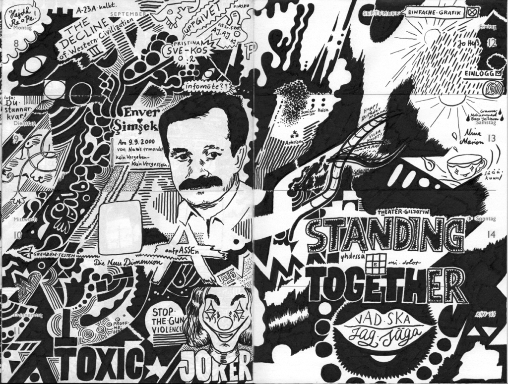 Drawn Diary 2025 week 37 | 08–14 September 2025