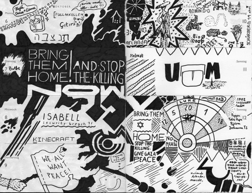 Drawn Diary 2025 week 41 | 06–12 October 2025