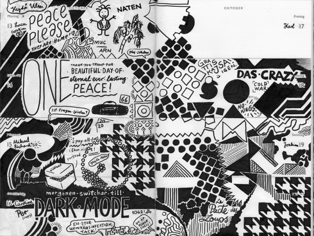 Drawn Diary 2025 week 42 | 13–19 October 2025