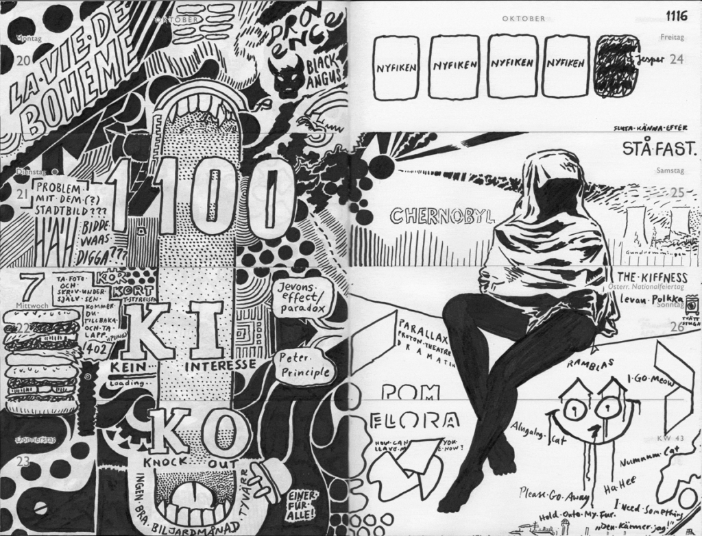 Drawn Diary 2025 week 43 | 20–26 October 2025