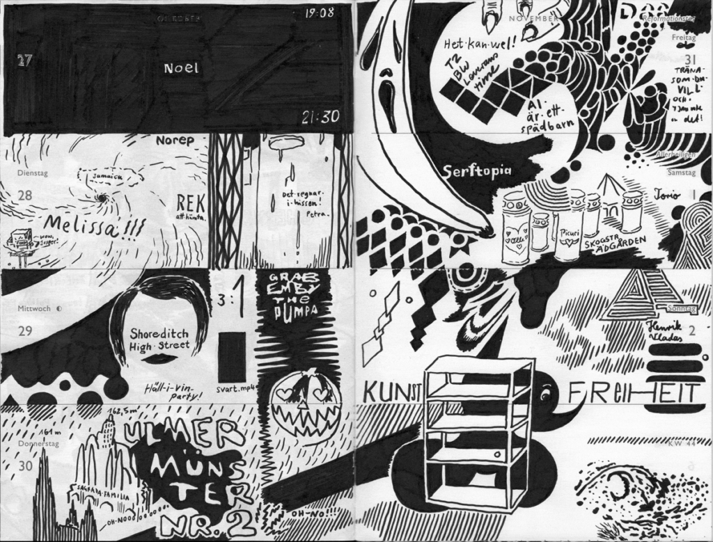 Drawn Diary 2025 week 44 | 27 October–02 November 2025