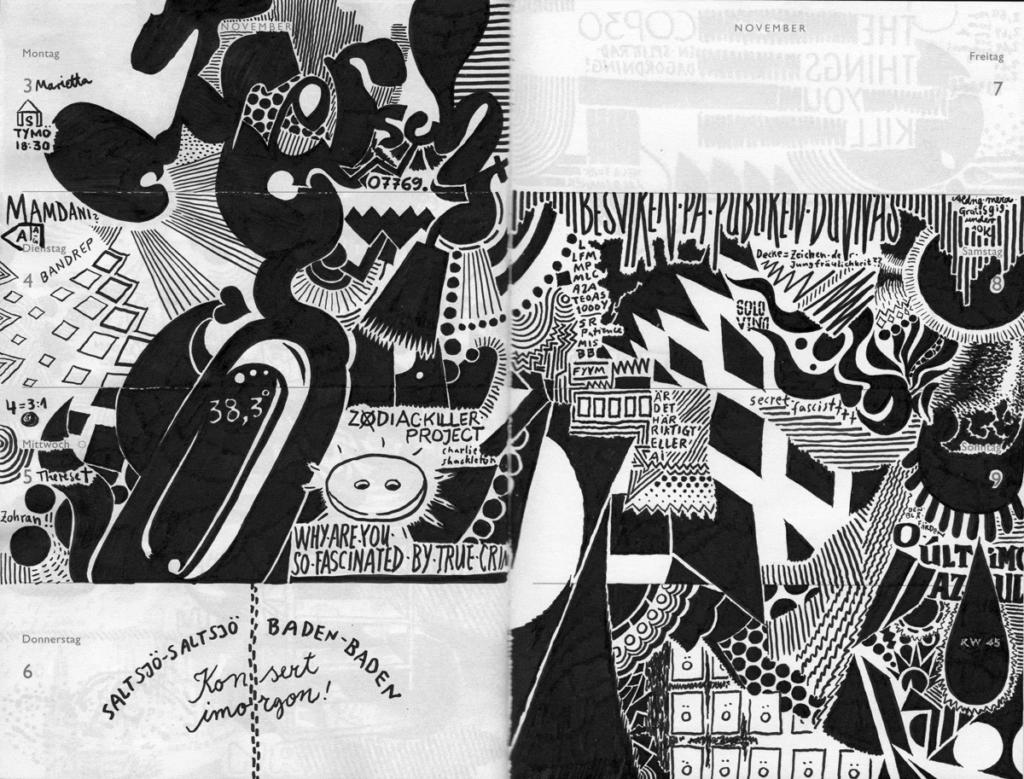 Drawn Diary 2025 week 45 | 03–09 November 2025