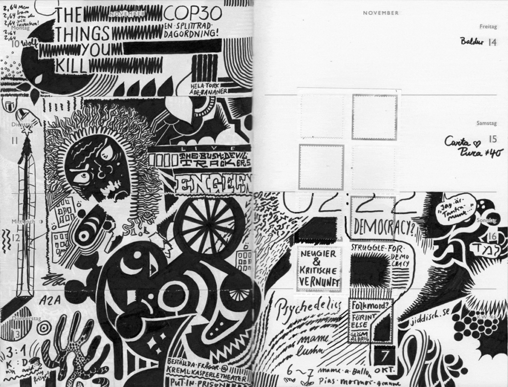 Drawn Diary 2025 week 46 | 10–16 November 2025