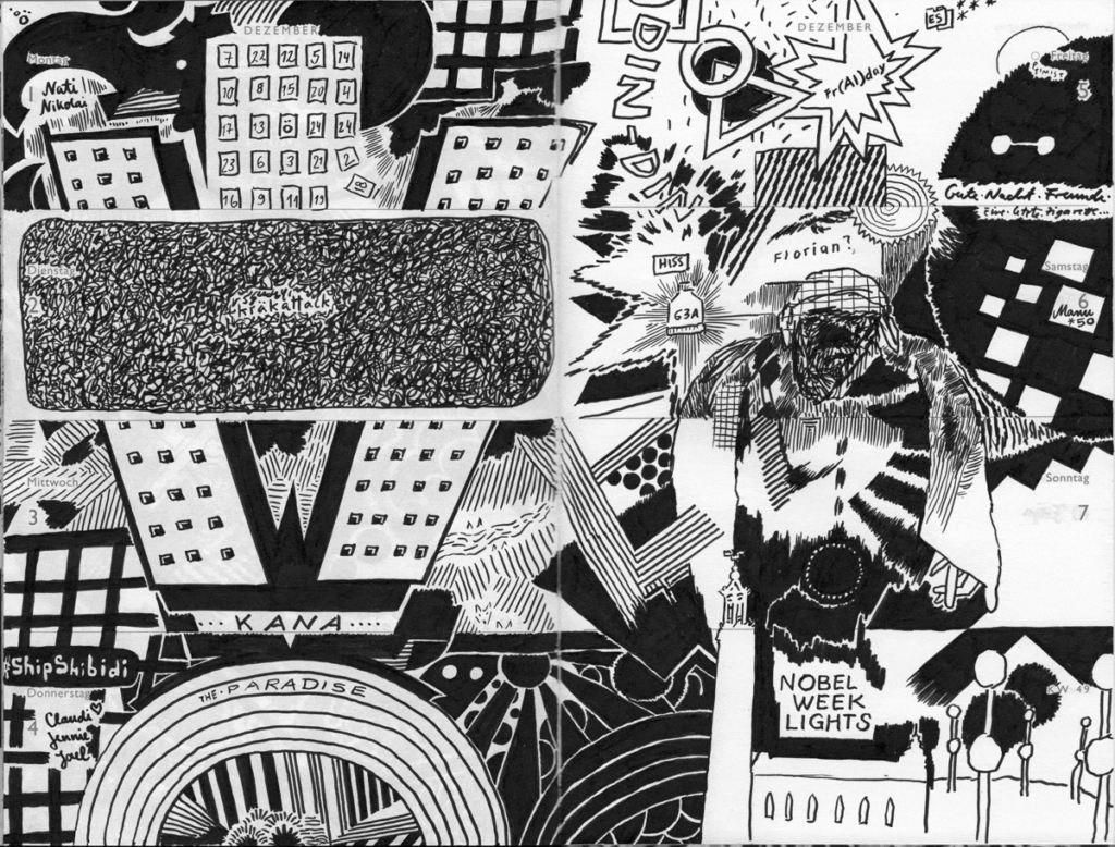 Drawn Diary 2025 week 49 | 01–07 December 2025