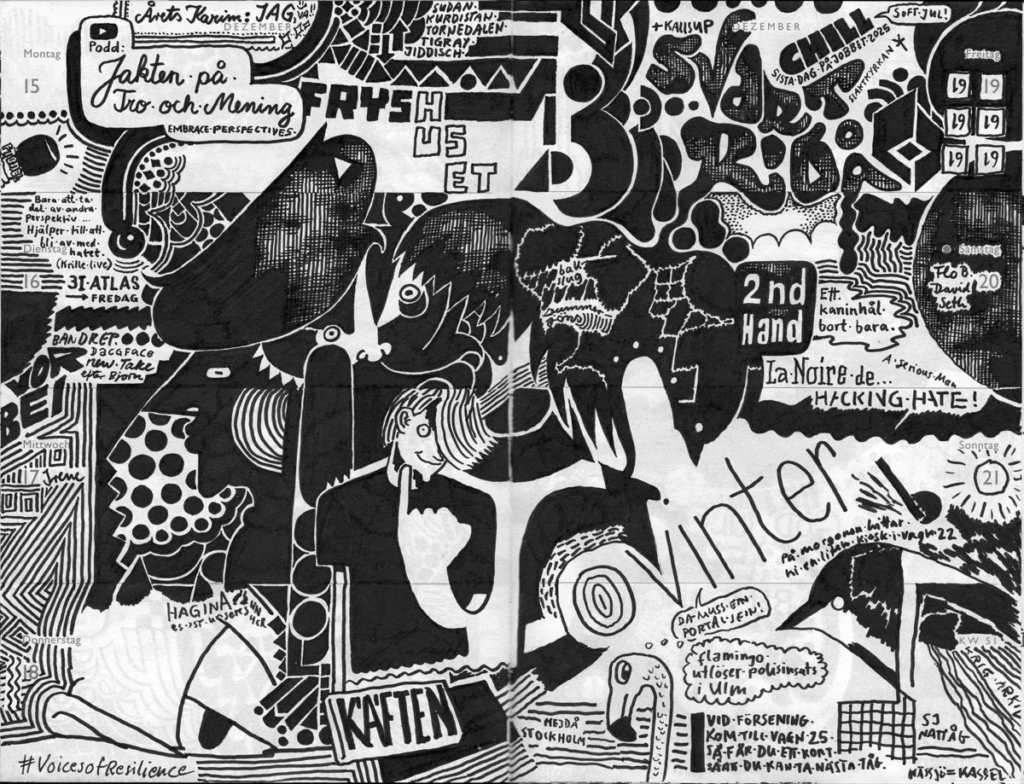 Drawn Diary 2025 week 51 | 15–21 December 2025