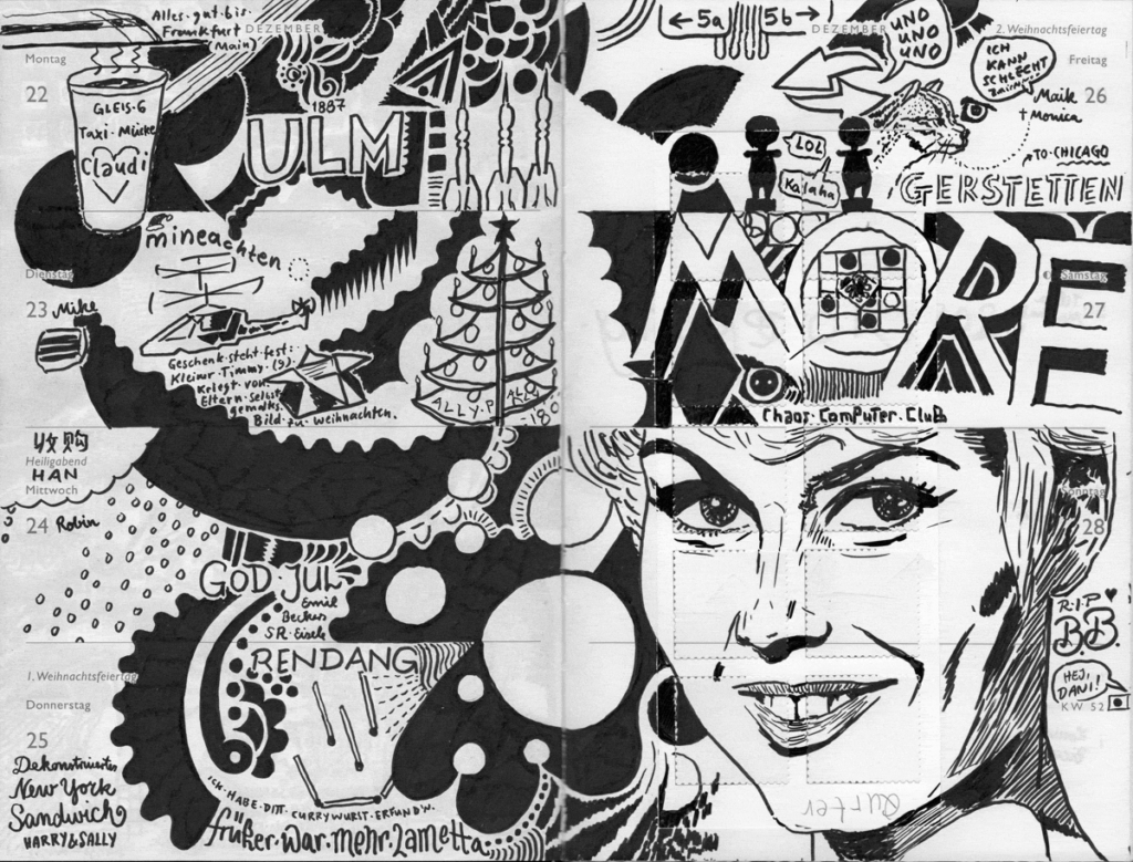 Drawn Diary 2025 week 52 | 22–28 December 2025