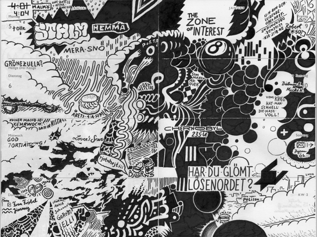 Drawn Diary 2026 week 02 | 05–11 January 2026