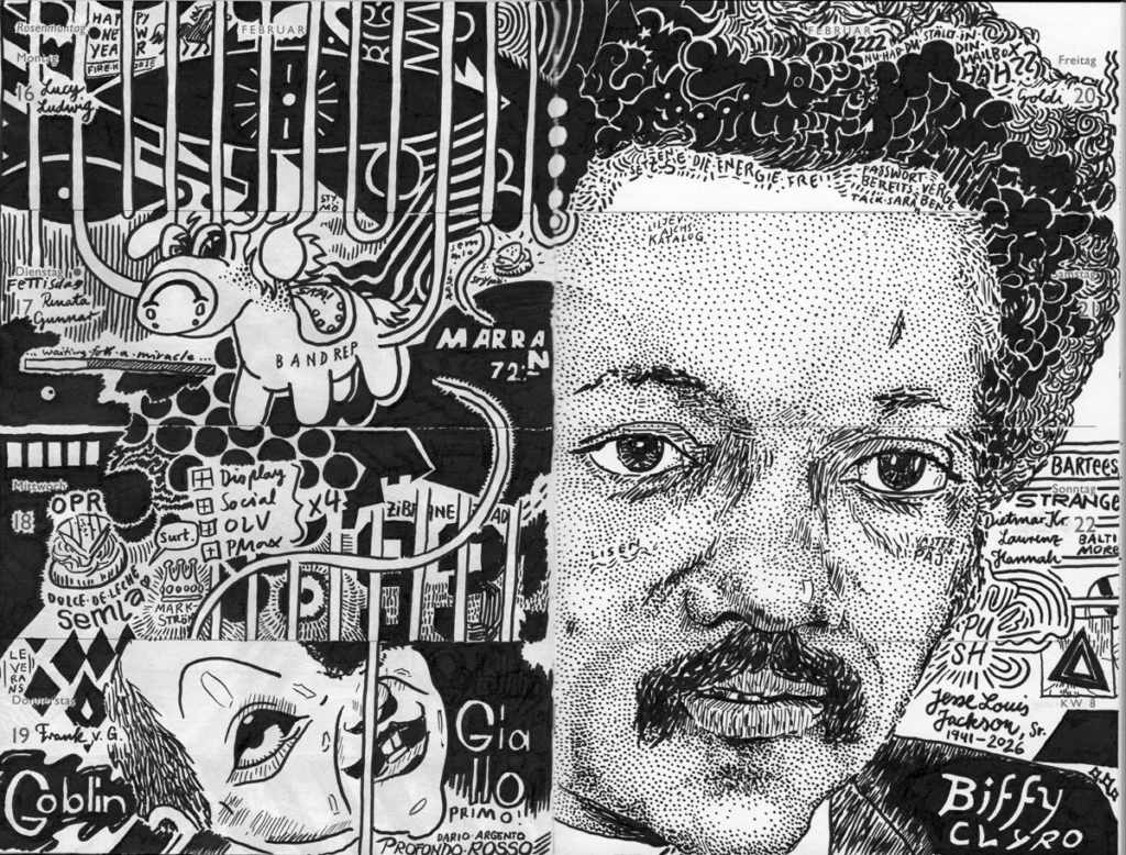 Drawn Diary 2026 week 08 | 16–22 February 2026