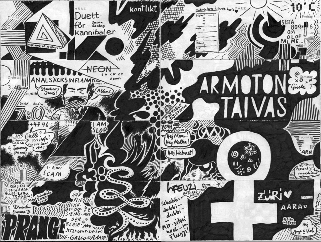 Drawn Diary 2026 week 10 | 02–08 March 2026