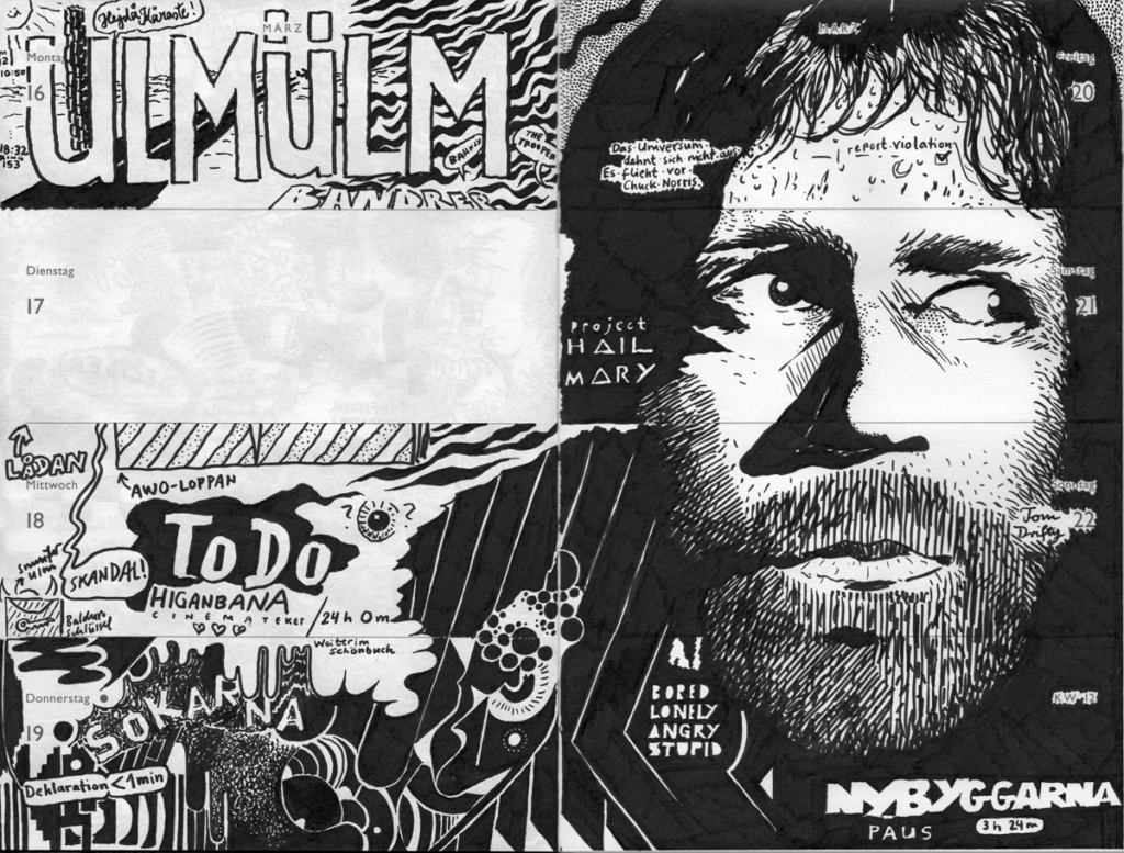 Drawn Diary 2026 week 12 | 16–22 March 2026