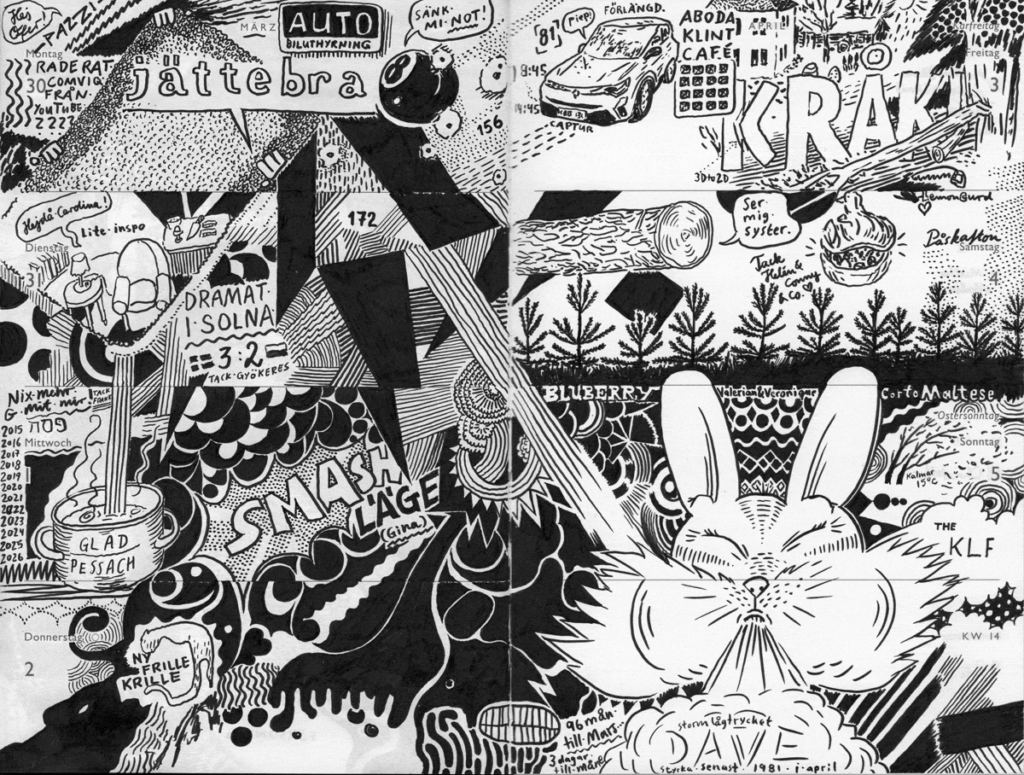 Drawn Diary 2026 week 14 | 30 March–05 April 2026