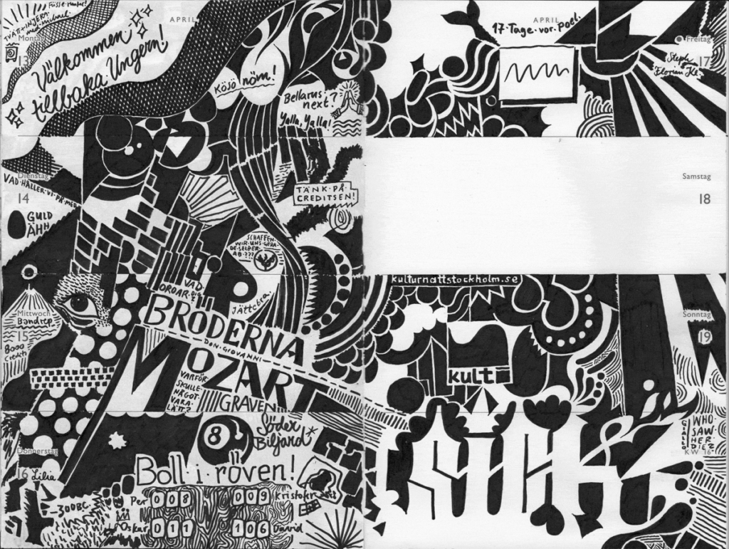 Drawn Diary 2026 week 16 | 13–19 April 2026