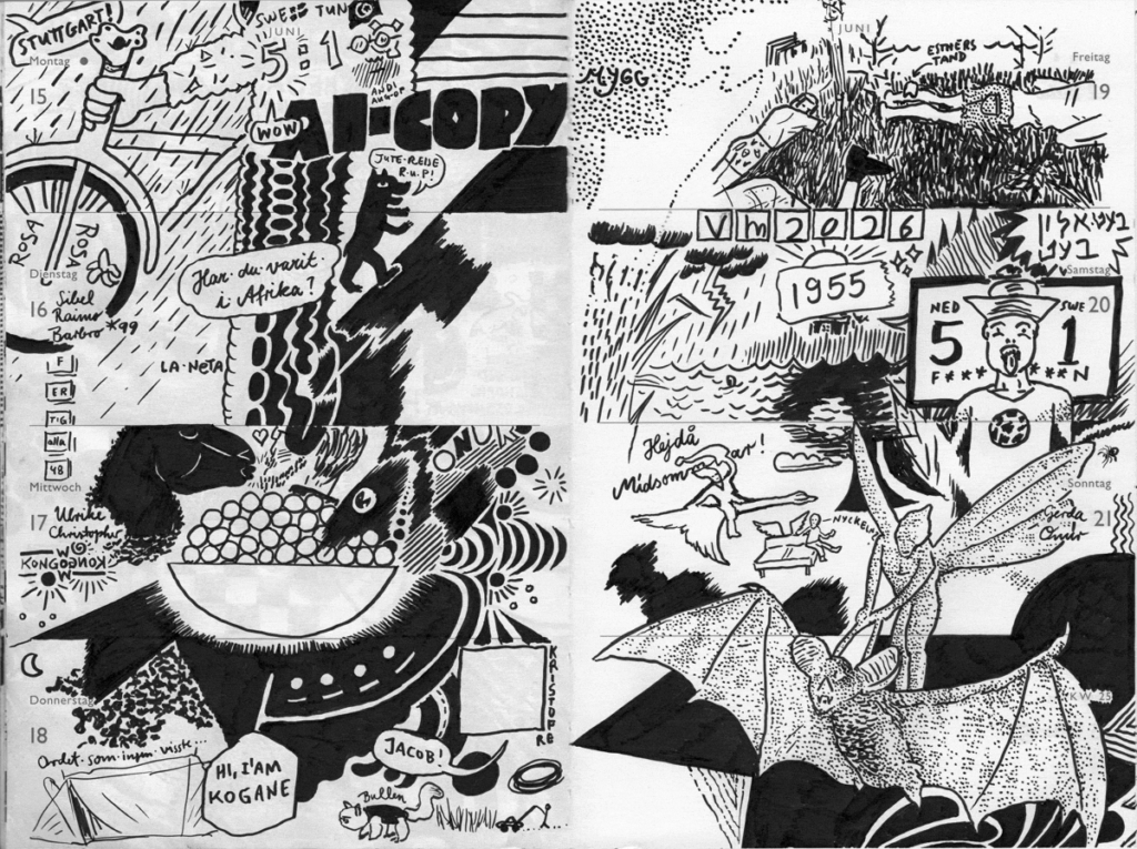Drawn Diary 2026 week 25 | 15–21 June 2026