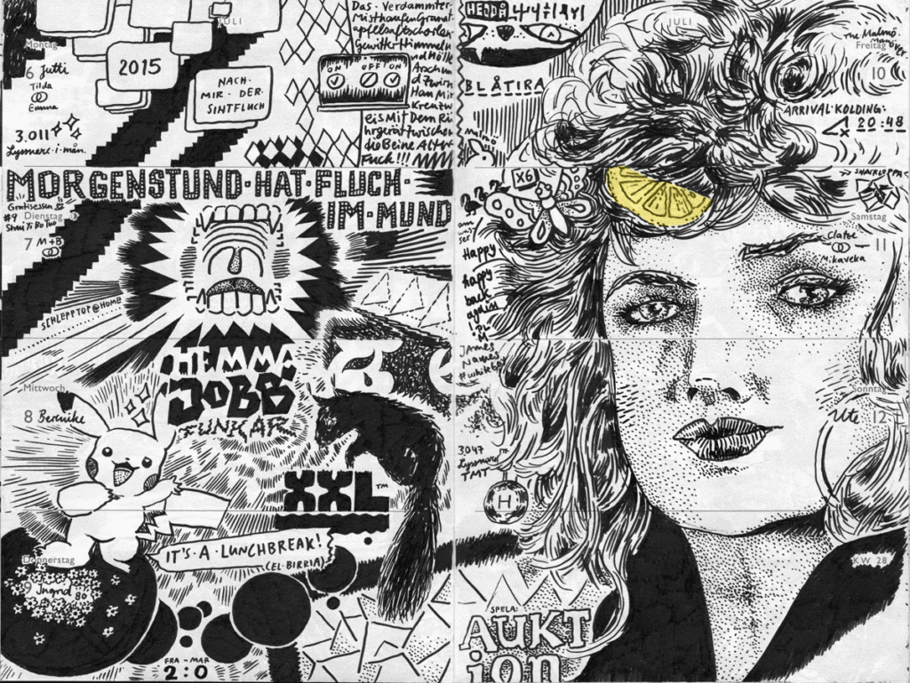 Drawn Diary 2026 week 28 | 06–12 July 2026